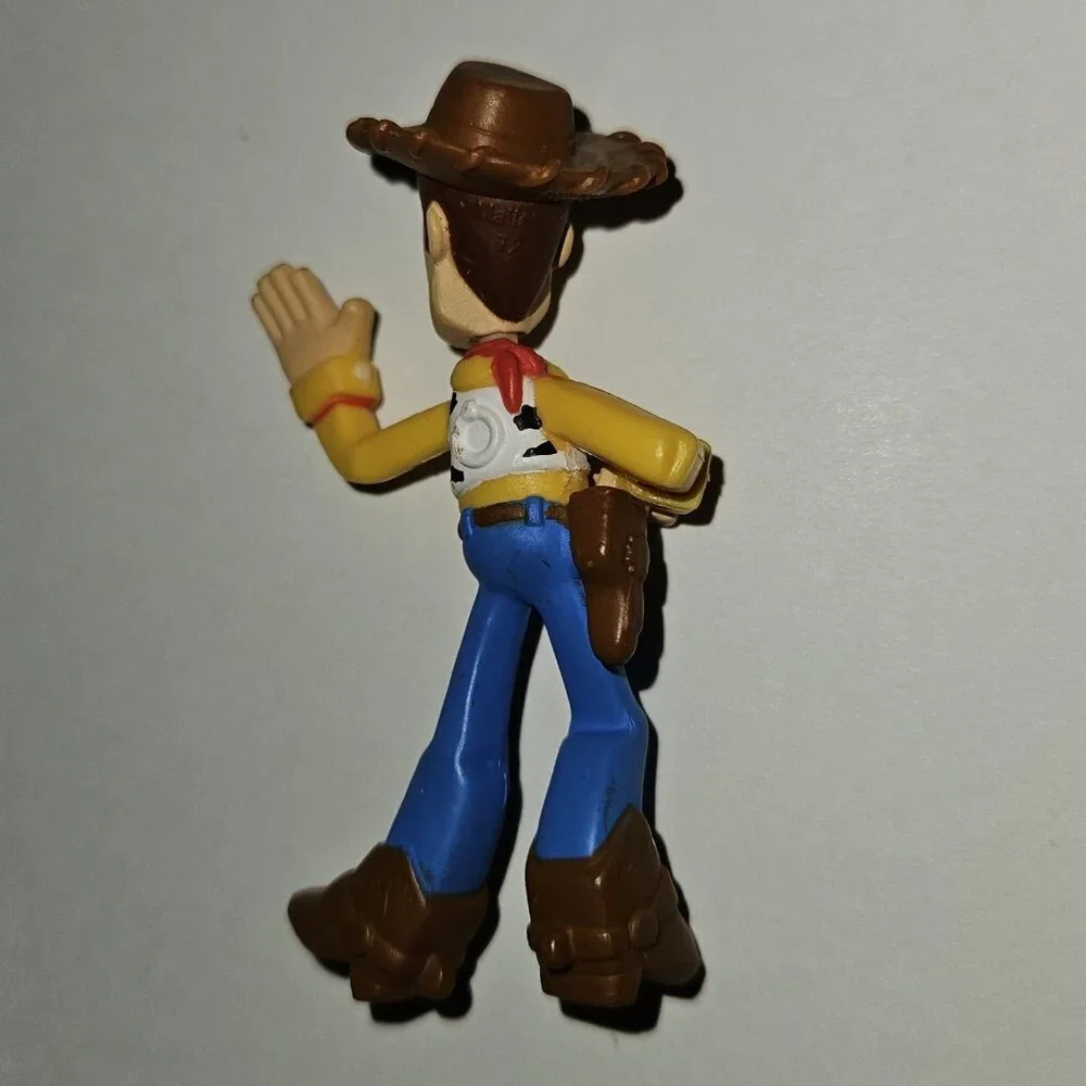 4 Disney Toy Story Woody Cowboy Figures Lot Cake Topper Small 3